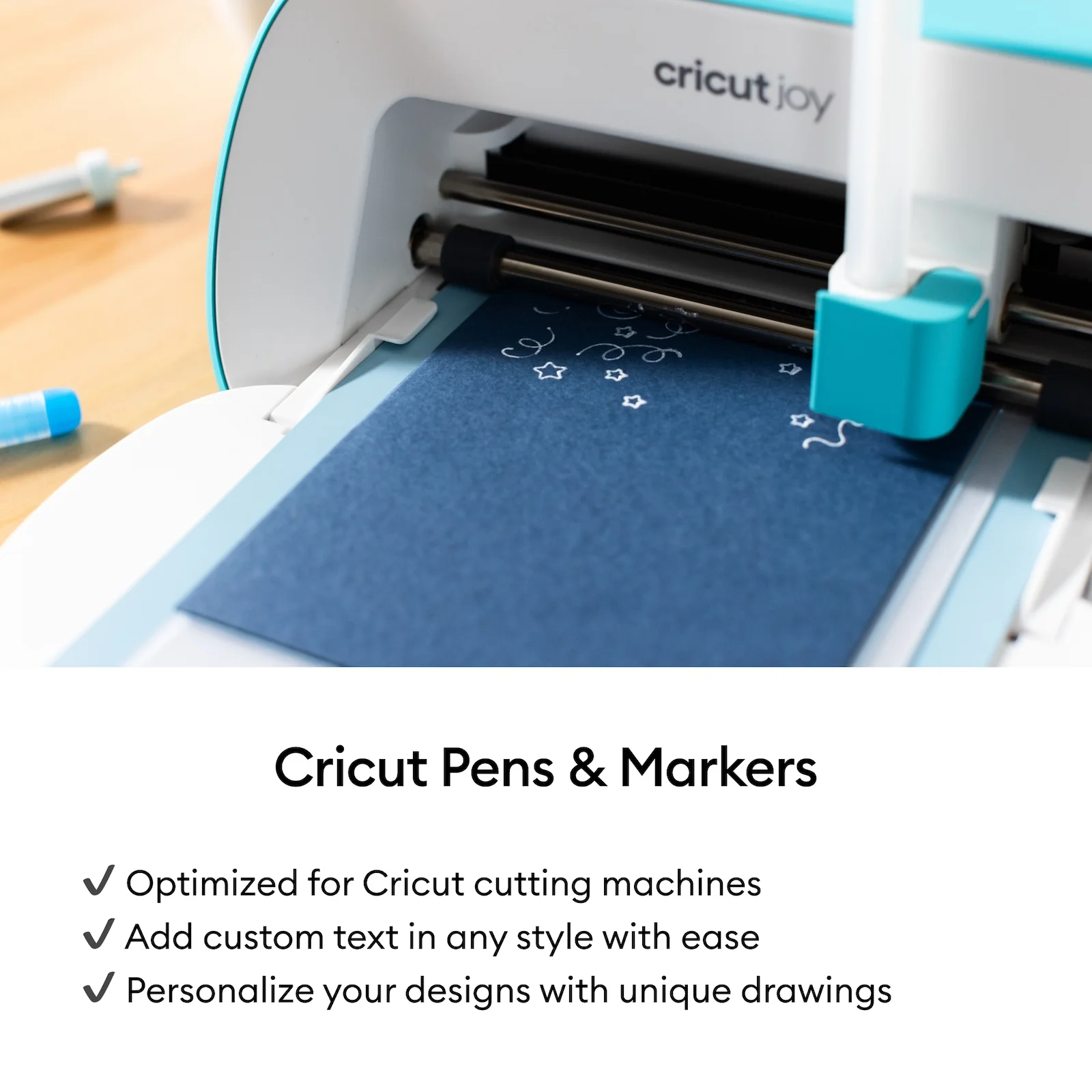 Cricut Acrylic Gel Pens Set, 1.0 mm, 4 Count - For use with Joy & Joy Xtra Machines - Image 6