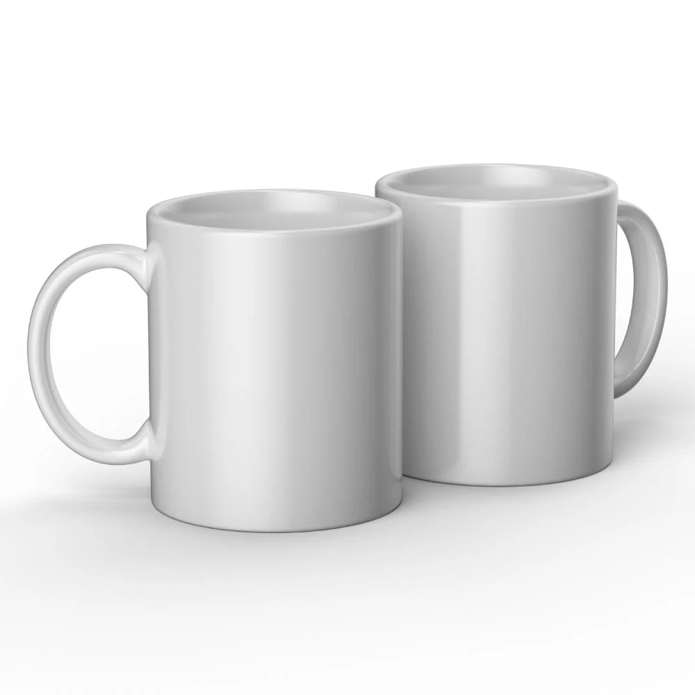 Cricut Ceramic Mug Blank, White - 12 oz/340 ml (2 ct) - Image 2