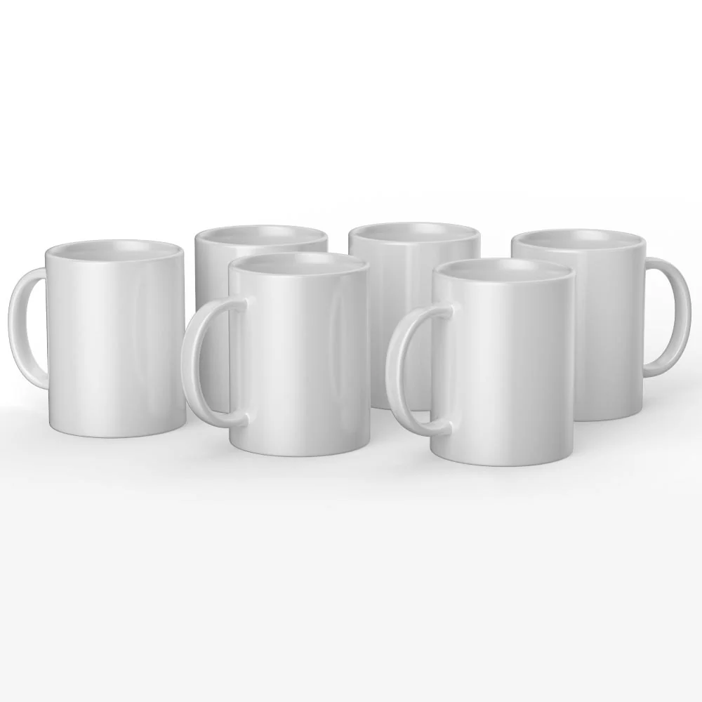 Cricut Ceramic Mug Blank, White - 15 oz/425 ml (6 ct) - Image 2