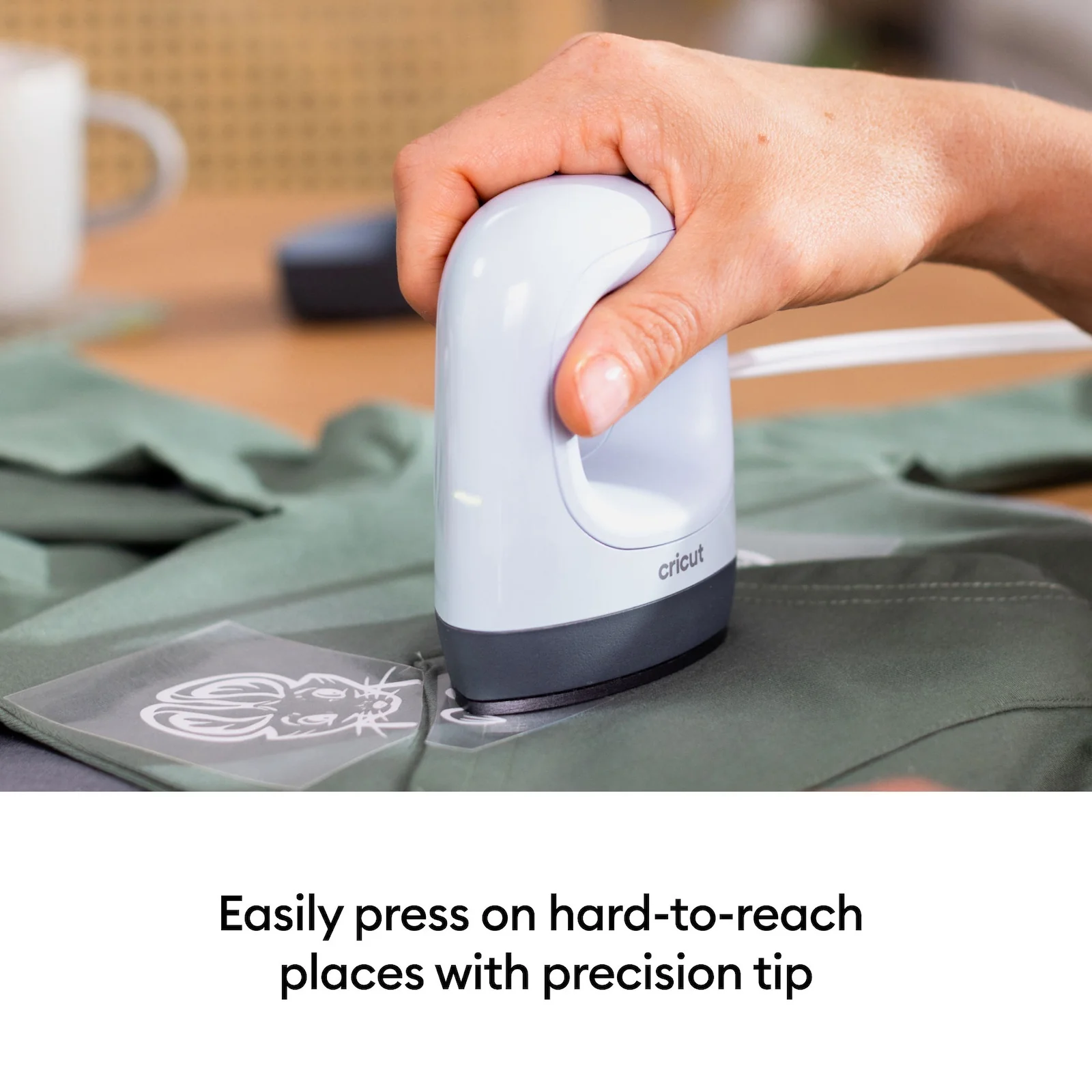 Cricut EasyPress Mini LT Heat Press for DIY, Mint Green - Image 7