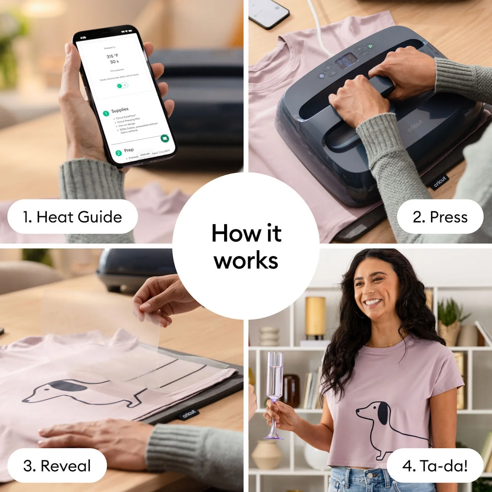 Cricut EasyPress SE 12x10 Heat Press for DIY, Blue - Image 4