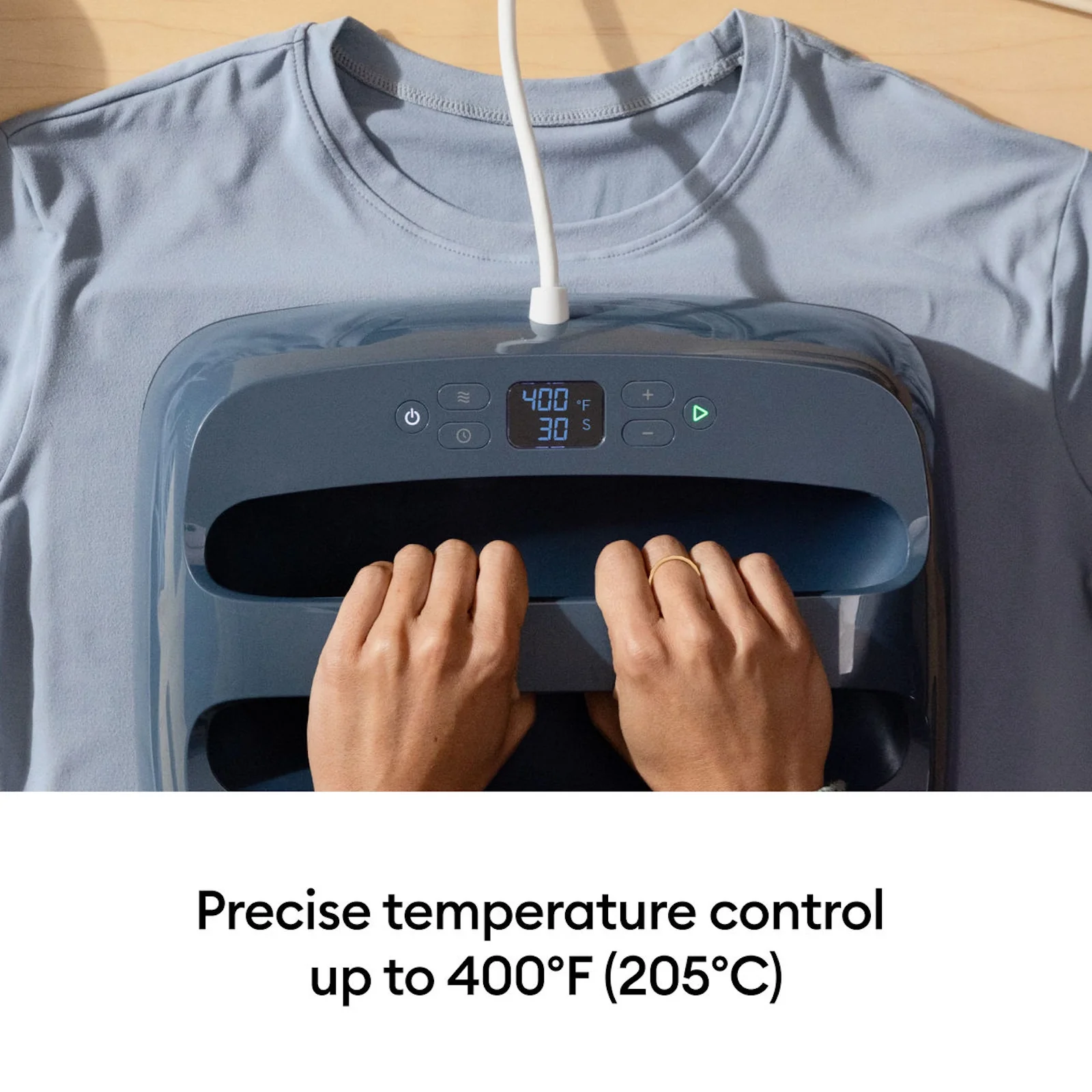 Cricut EasyPress SE 12x10 Heat Press for DIY, Blue - Image 6