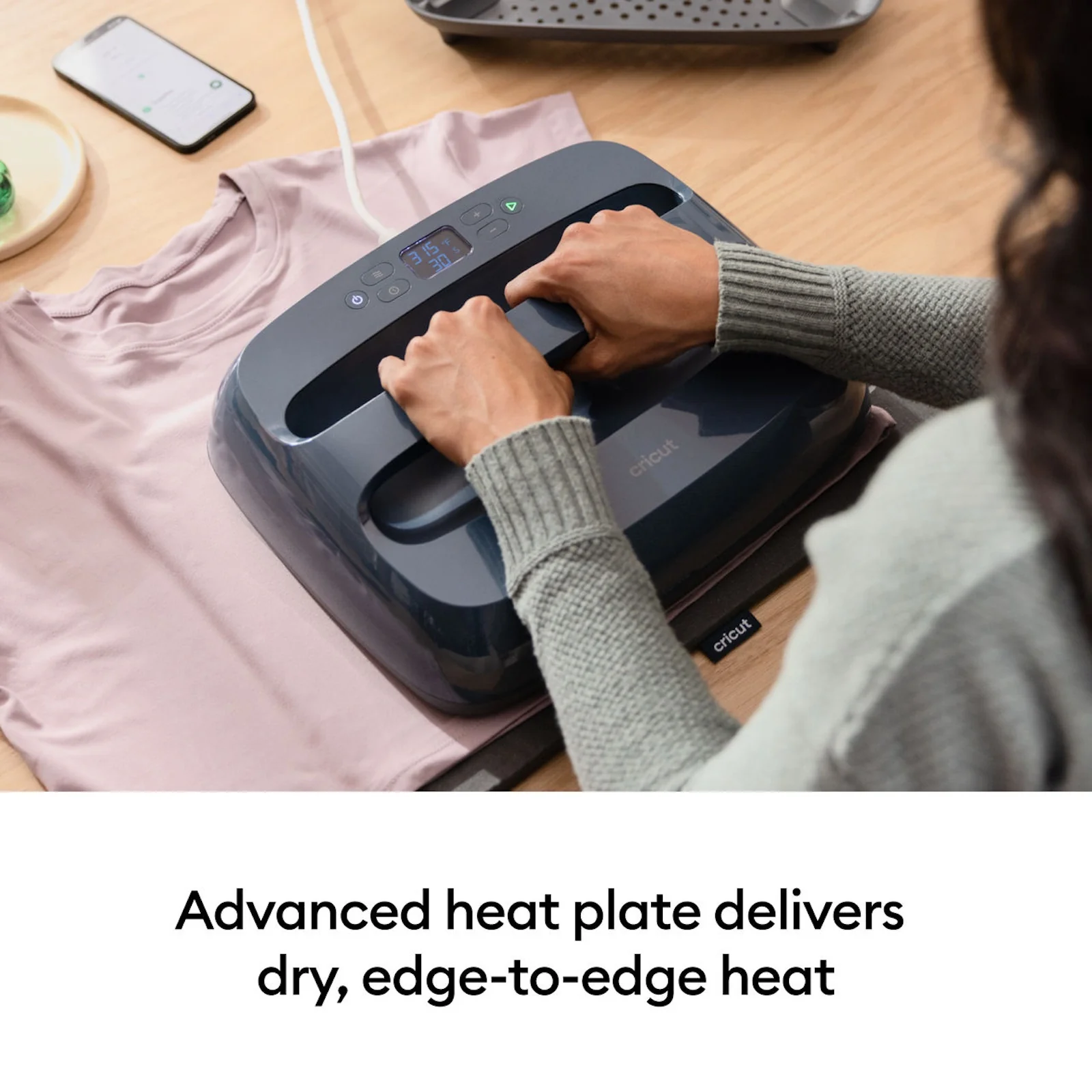 Cricut EasyPress SE 12x10 Heat Press for DIY, Blue - Image 7