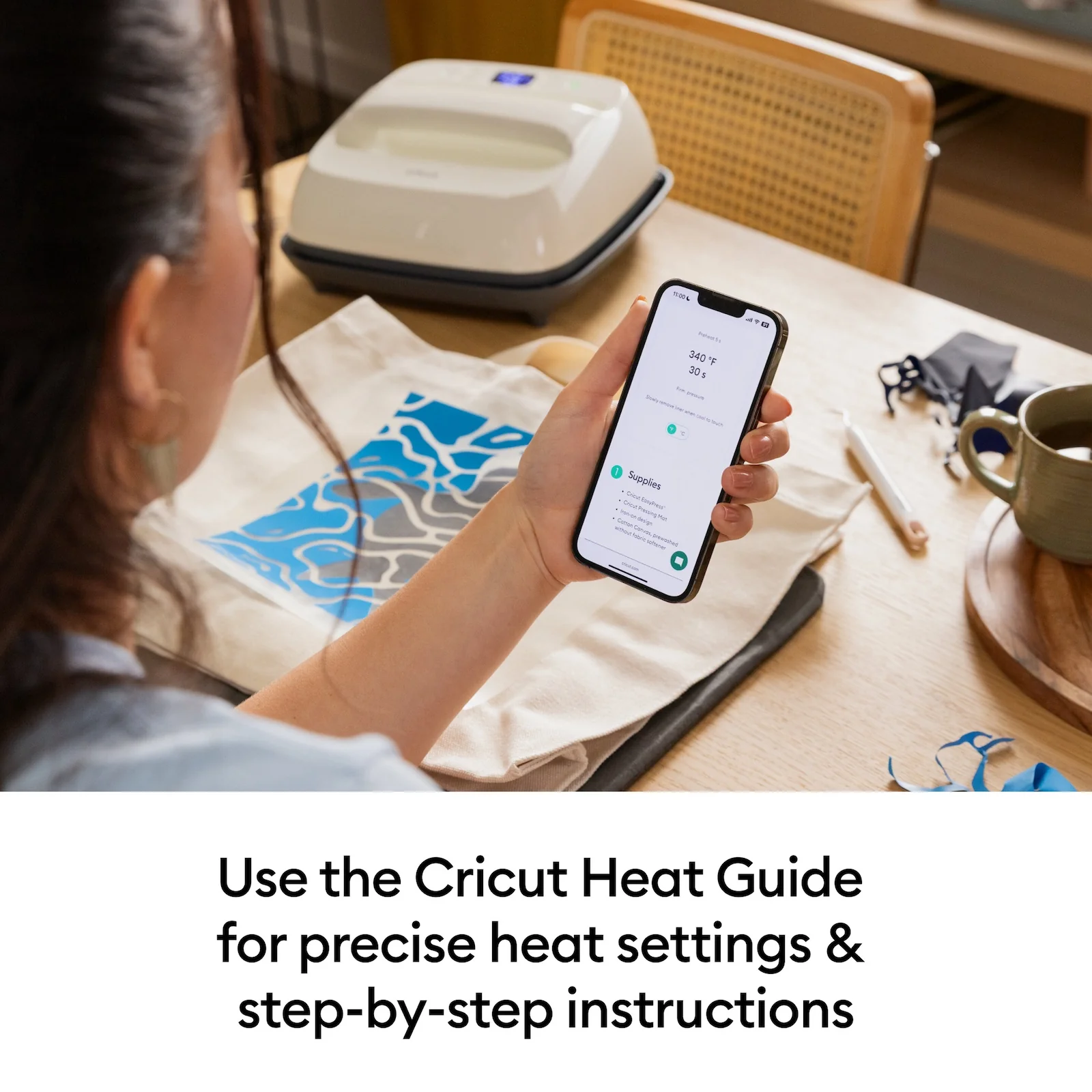 Cricut EasyPress SE 9x9 Heat Press for DIY, Raspberry - Image 7