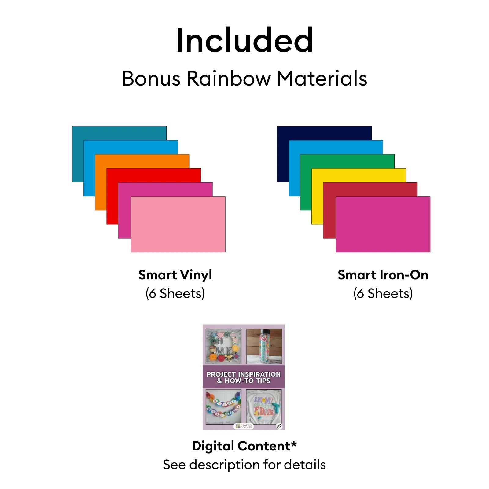 Cricut Explore 5 Teacher Vinyl & Iron-On Bundle for Classroom Labels, Decals & Decor - Image 3