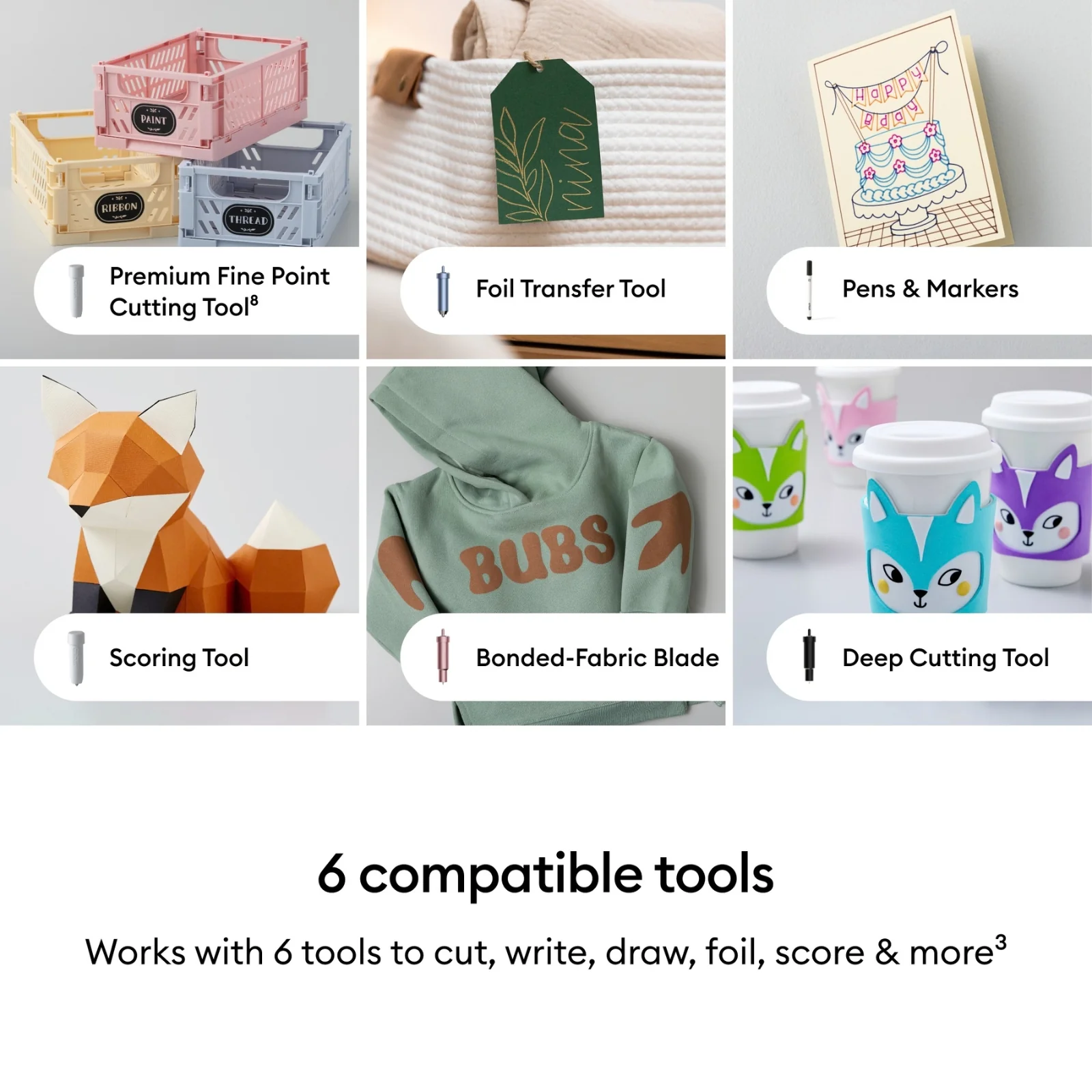 Cricut Explore 5 Teacher Vinyl & Iron-On Bundle for Classroom Labels, Decals & Decor - Image 6