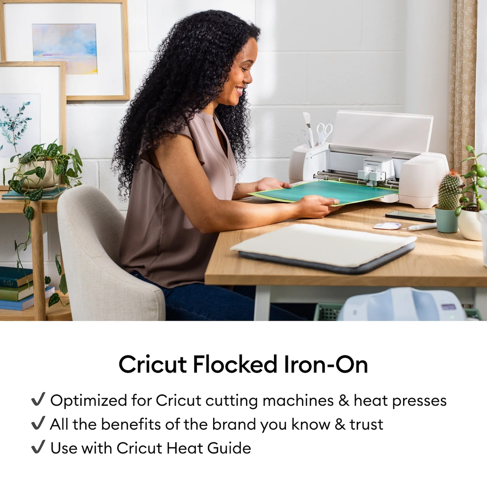 Cricut Flocked Iron-On, Classics Sampler - 12 in x 12 in (5 ct) - Image 6