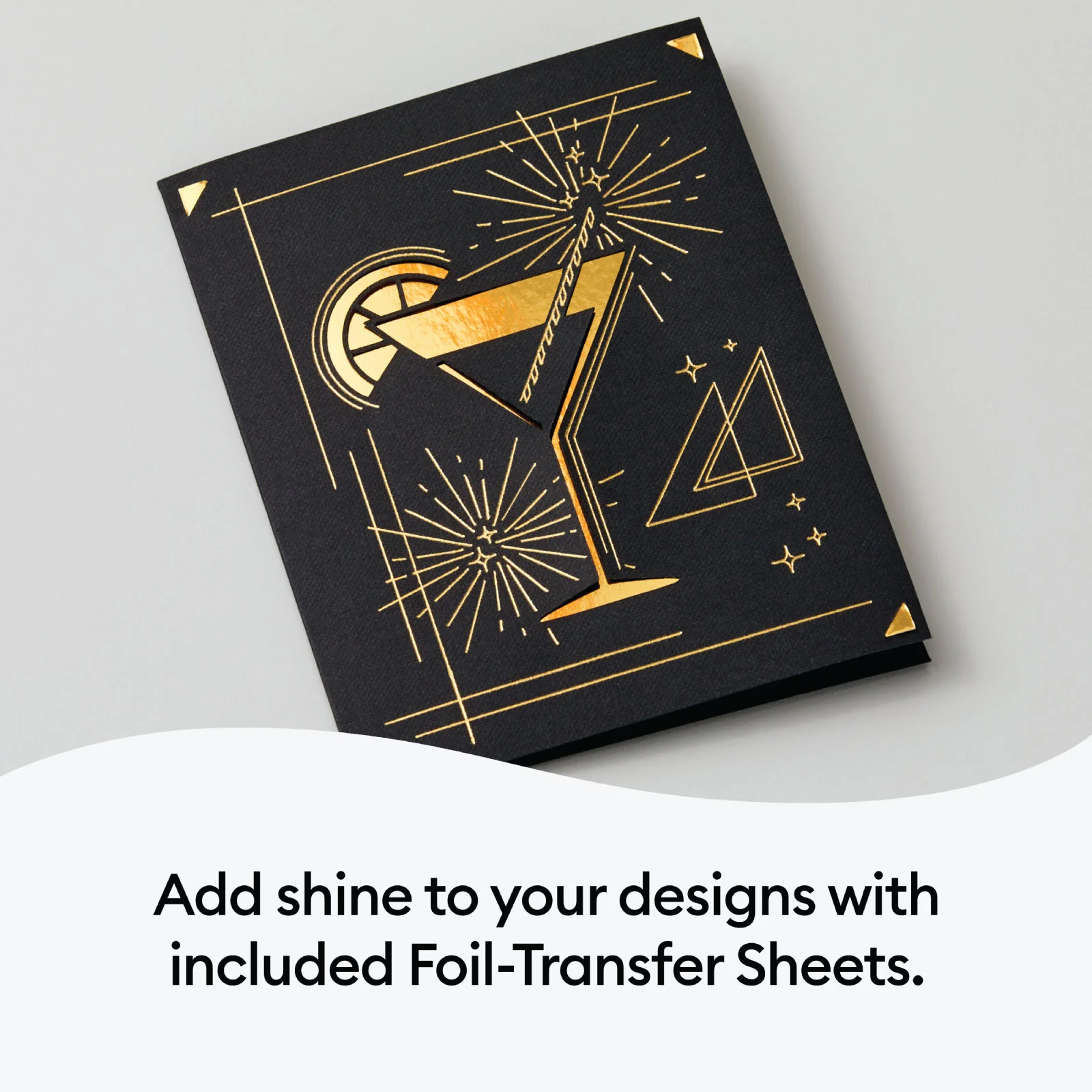 Cricut Foil Transfer Cards, R10 Celebration Sampler 18 Count - Image 3