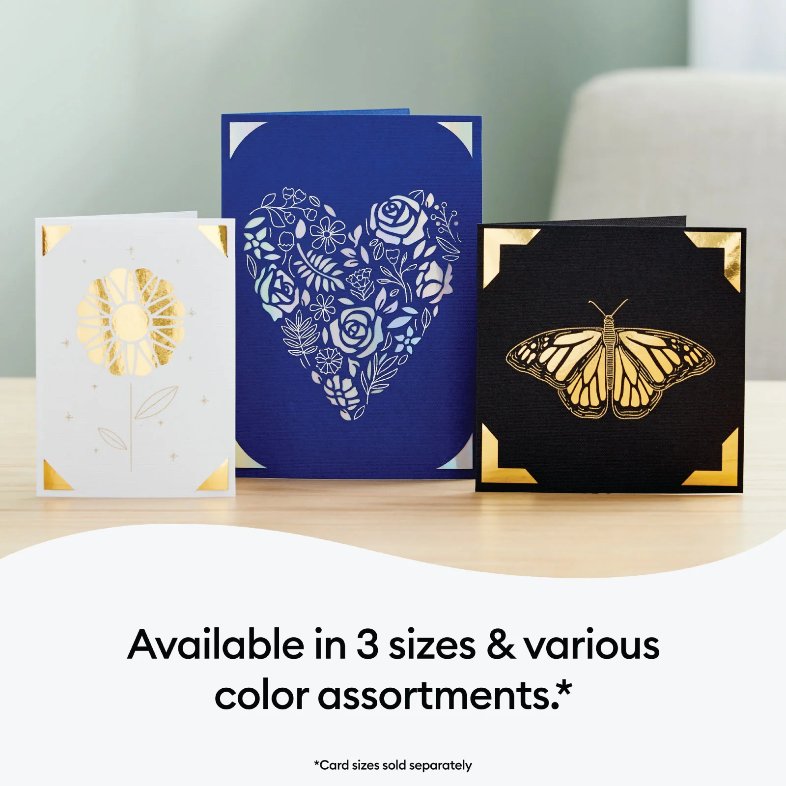 Cricut Foil Transfer Cards, R10 Celebration Sampler 18 Count - Image 5