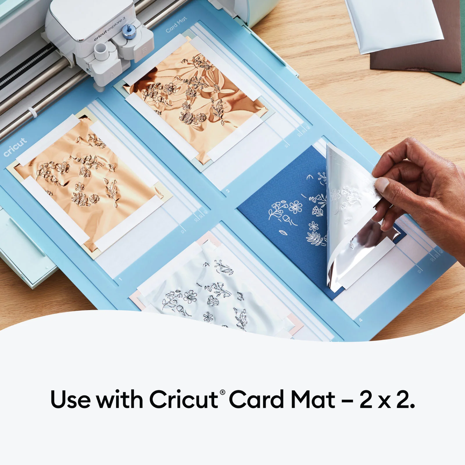 Cricut Foil Transfer Insert Cards, Royal Flush Sampler - R10 (18 ct) - Damaged Package - Image 4