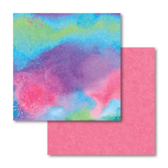 Cricut Infusible Ink Transfer Sheet Patterns Watercolor Splash - Damaged Package - Image 2