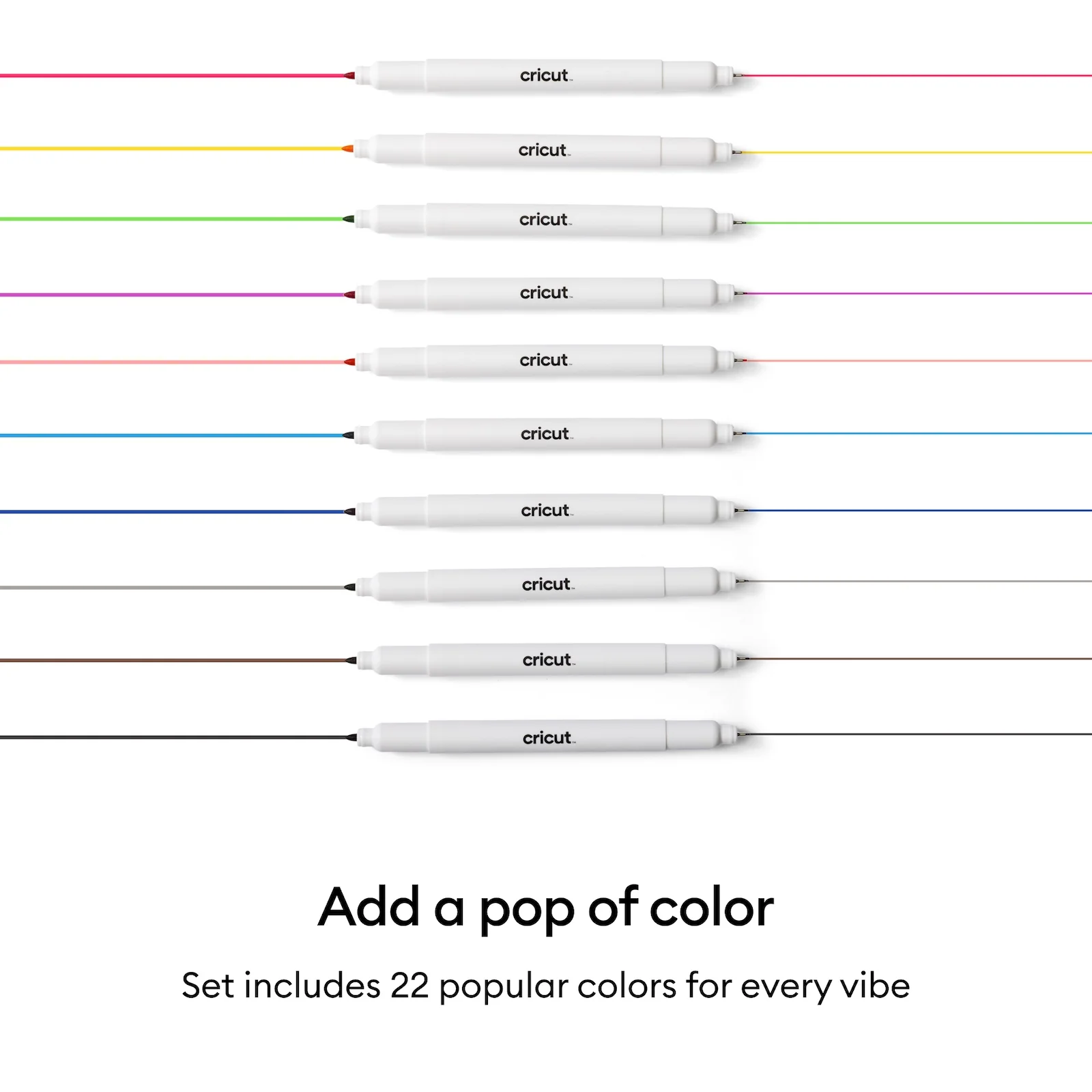 Cricut Joy Dual-Sided Markers, Ultimate Set - 22 Count - For use with Joy & Joy Xtra Machines - Image 3