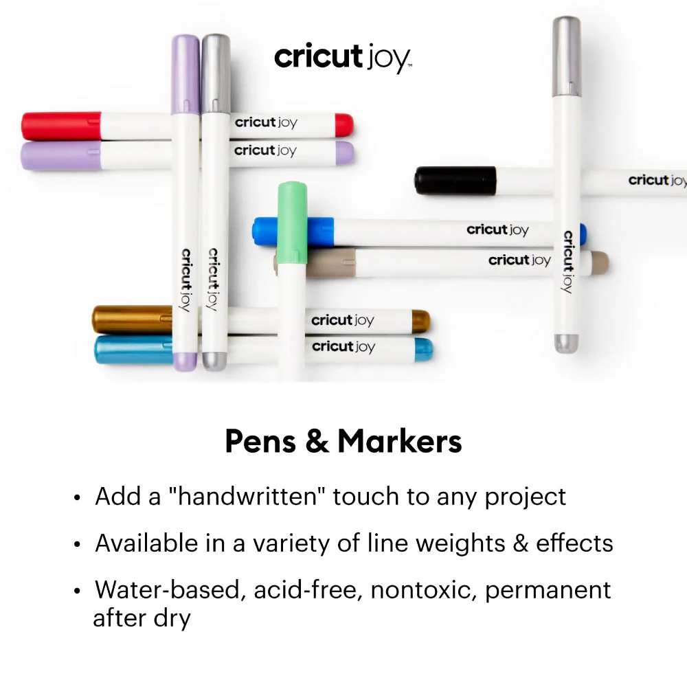 Cricut Joy Glitter Gel Pens, 0.8 mm (3) Pink, Blue, Green - Image 5