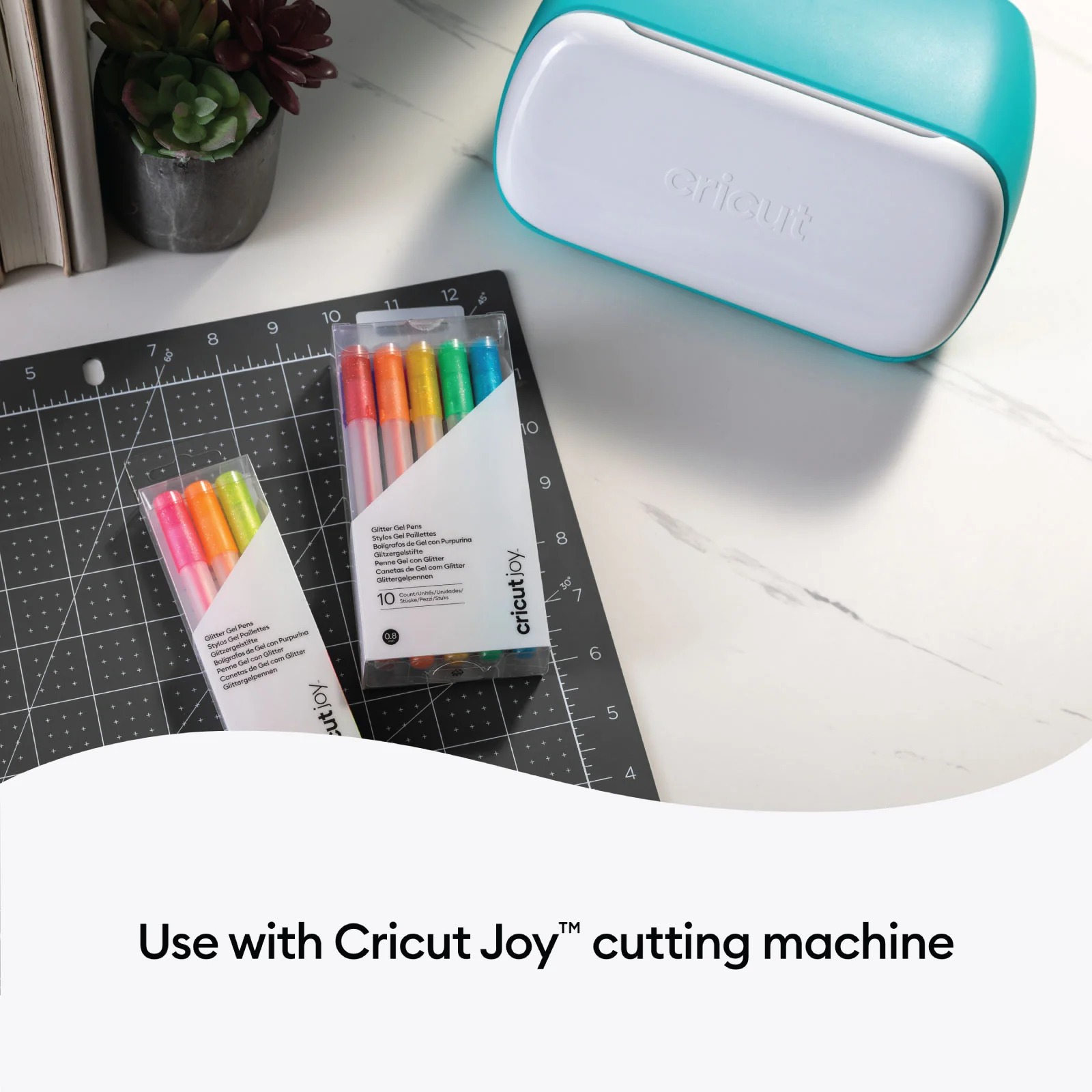 Cricut Joy Glitter Gel Pens 0.8 mm, Rainbow (10 ct) - Damaged Package - Image 7