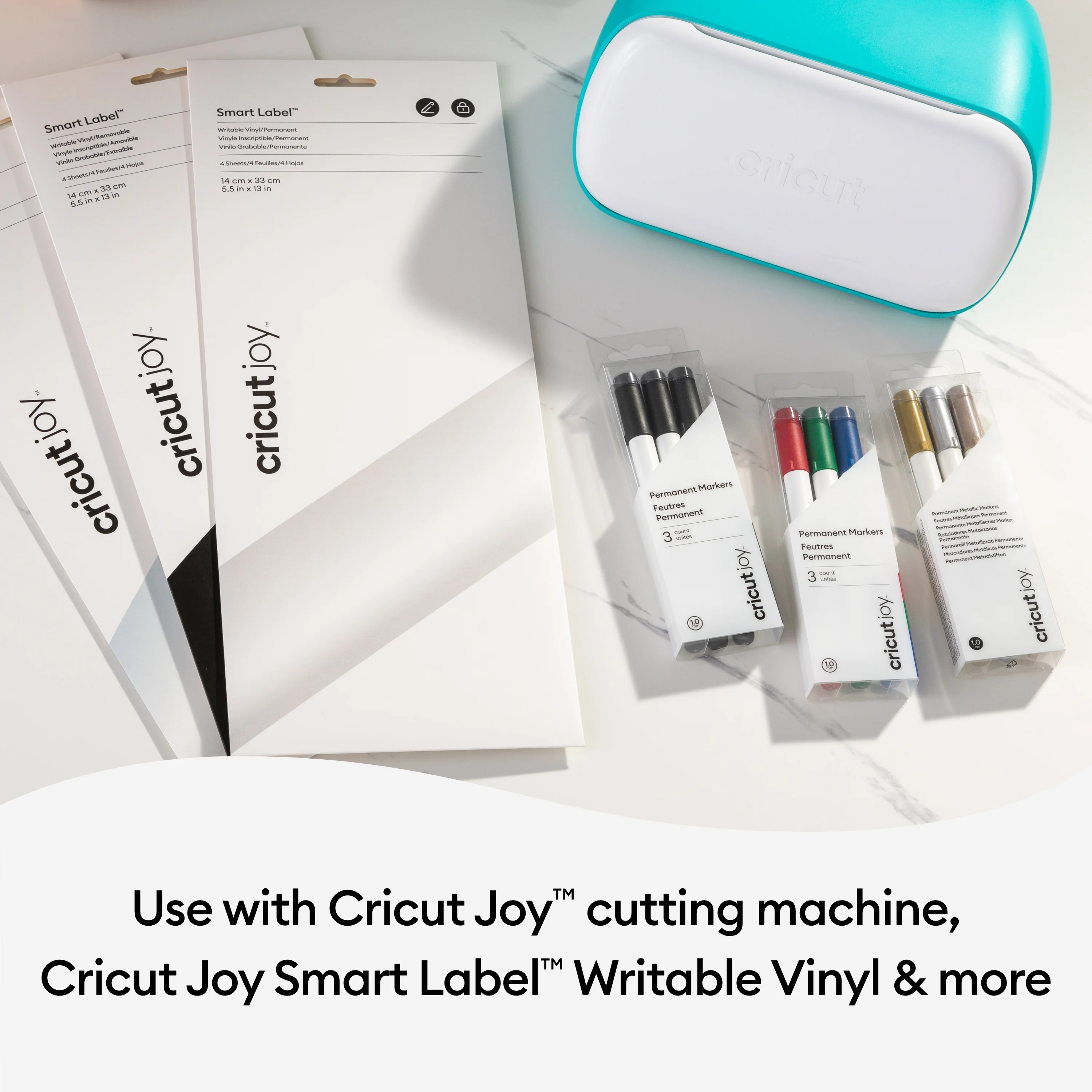 Cricut Joy Permanent Markers 1.0 mm, Red/Green/Blue (3 ct) - Damaged Package - Image 7