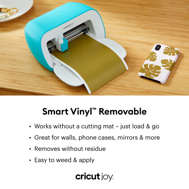 Cricut Joy Smart Vinyl - Removable - 5.5" x 12" (5), Adhesive Decal Roll - Elegance Sampler - Image 7