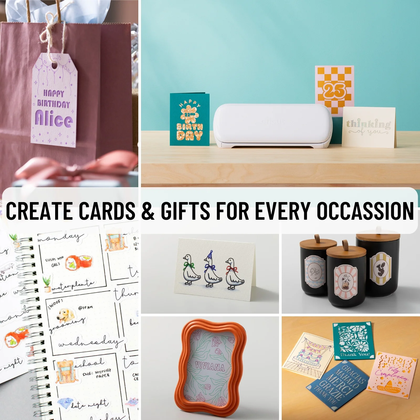 Cricut Joy Xtra Ultimate Card Making Bundle with Cards & Sticker Paper | Print Then Cut Machine for Cards, Decals & Paper Crafts - Image 3