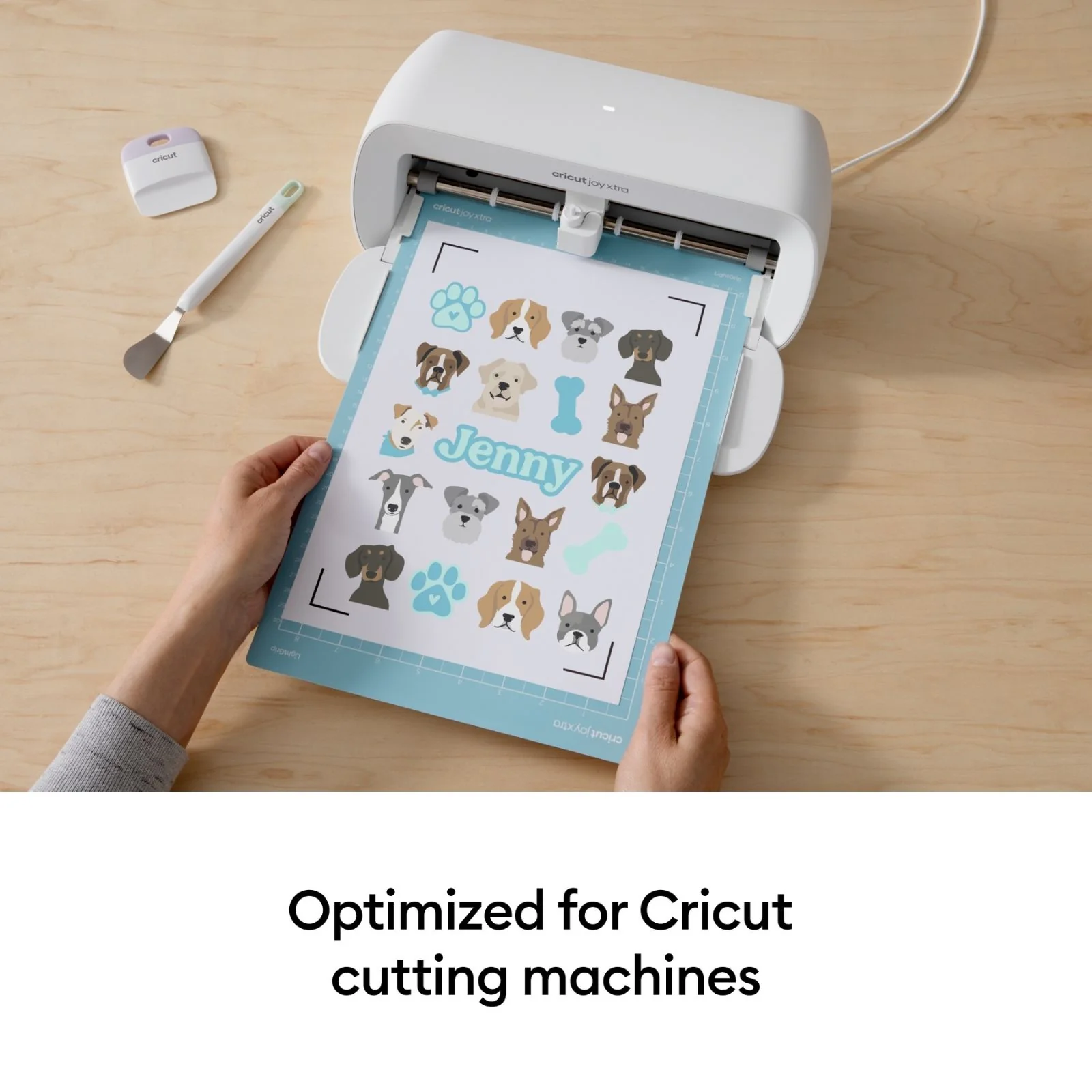 Cricut Joy Xtra Light Grip Machine Mat - 8.5 in x 12 in (4 ct) - Image 4