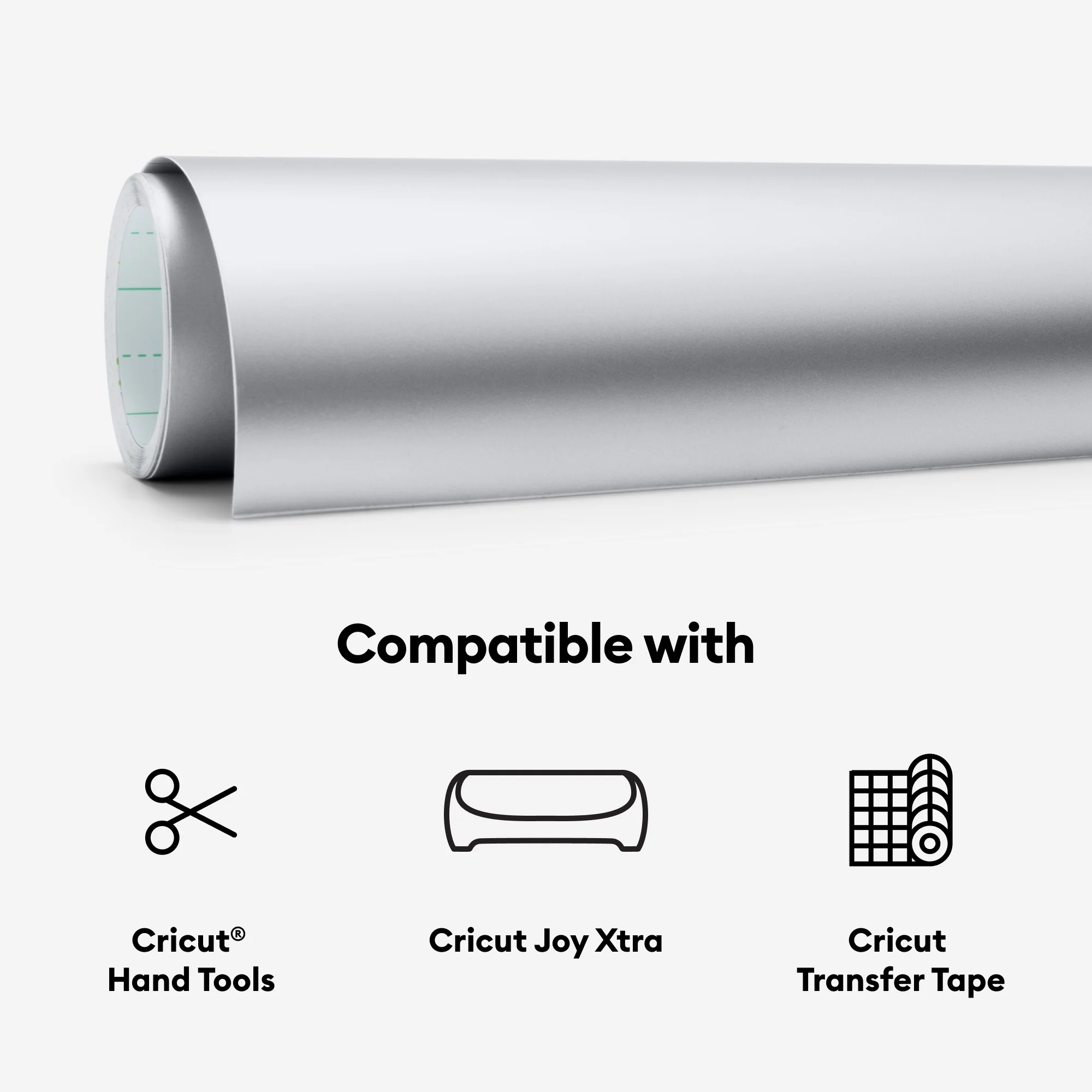 Cricut Joy Xtra Permanent Smart Vinyl Metal Silver - Damaged Package - Image 3