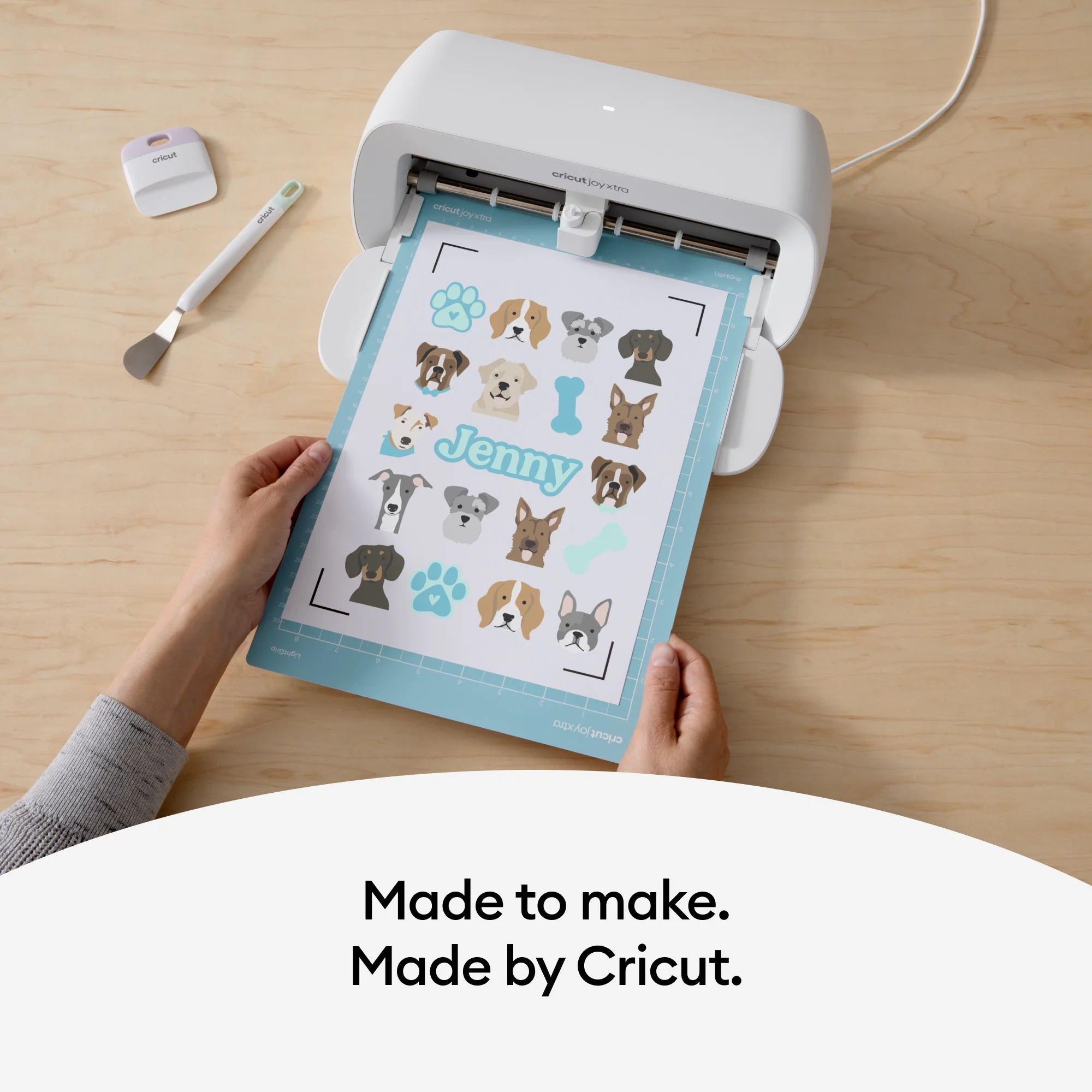 Cricut Joy Xtra Printable Waterproof Sticker Set- White - Damaged Package - Image 2
