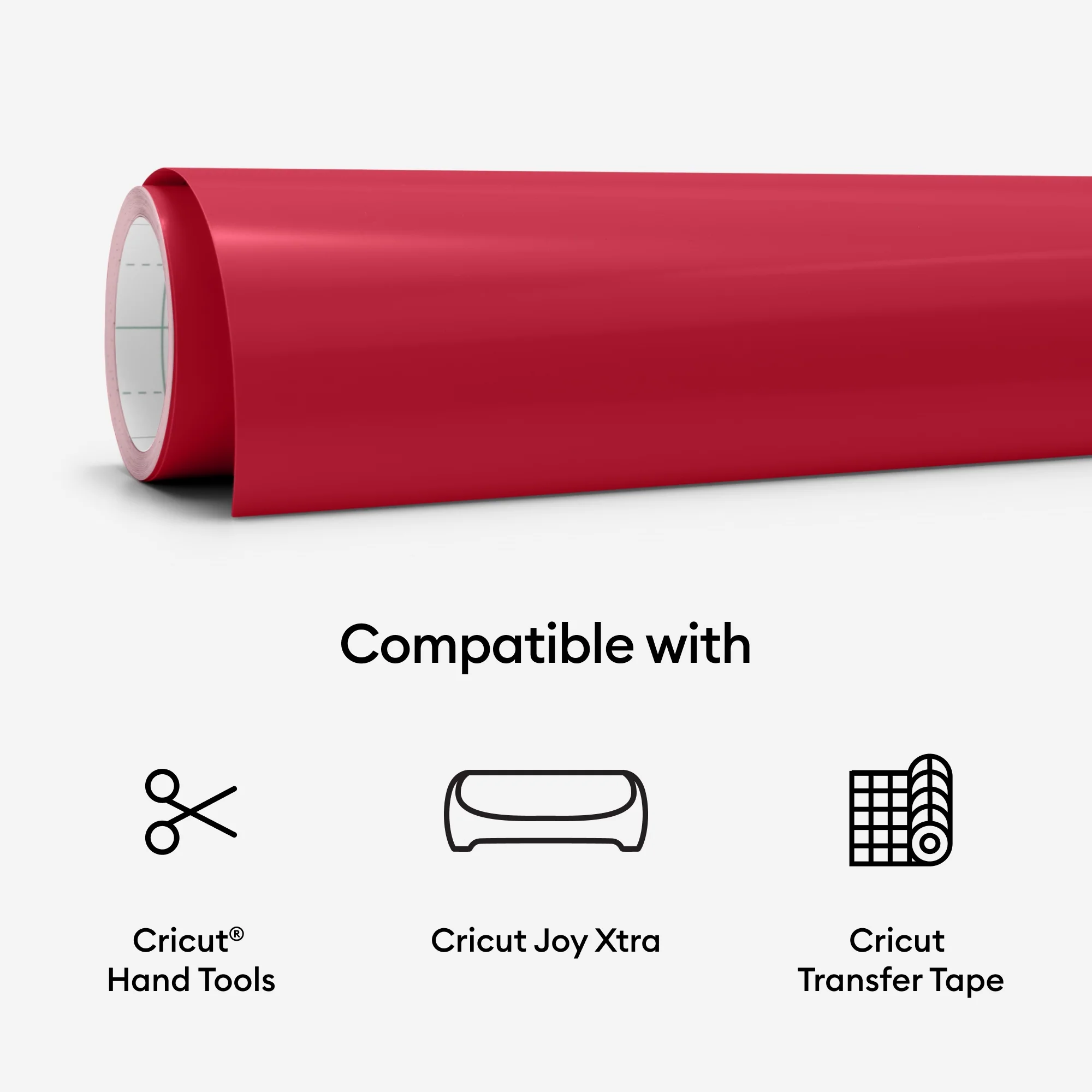 Cricut Joy Xtra Smart Permanent Vinyl Rolls, 9.5 in x 24 in, Core Colors, 6 Count - Image 4