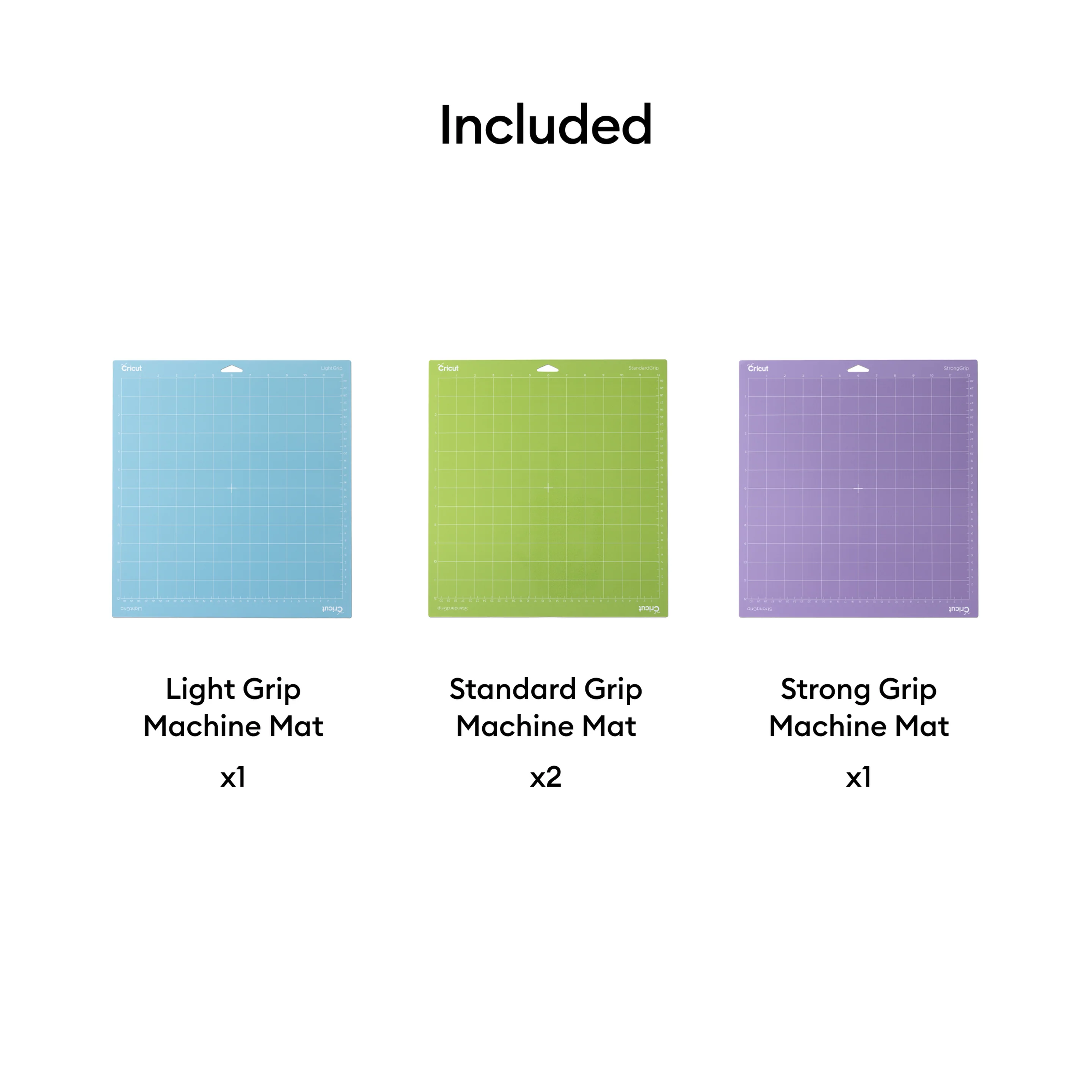 Cricut Machine Mat Variety Pack - 12 in x 12 in (4 ct) - Image 2