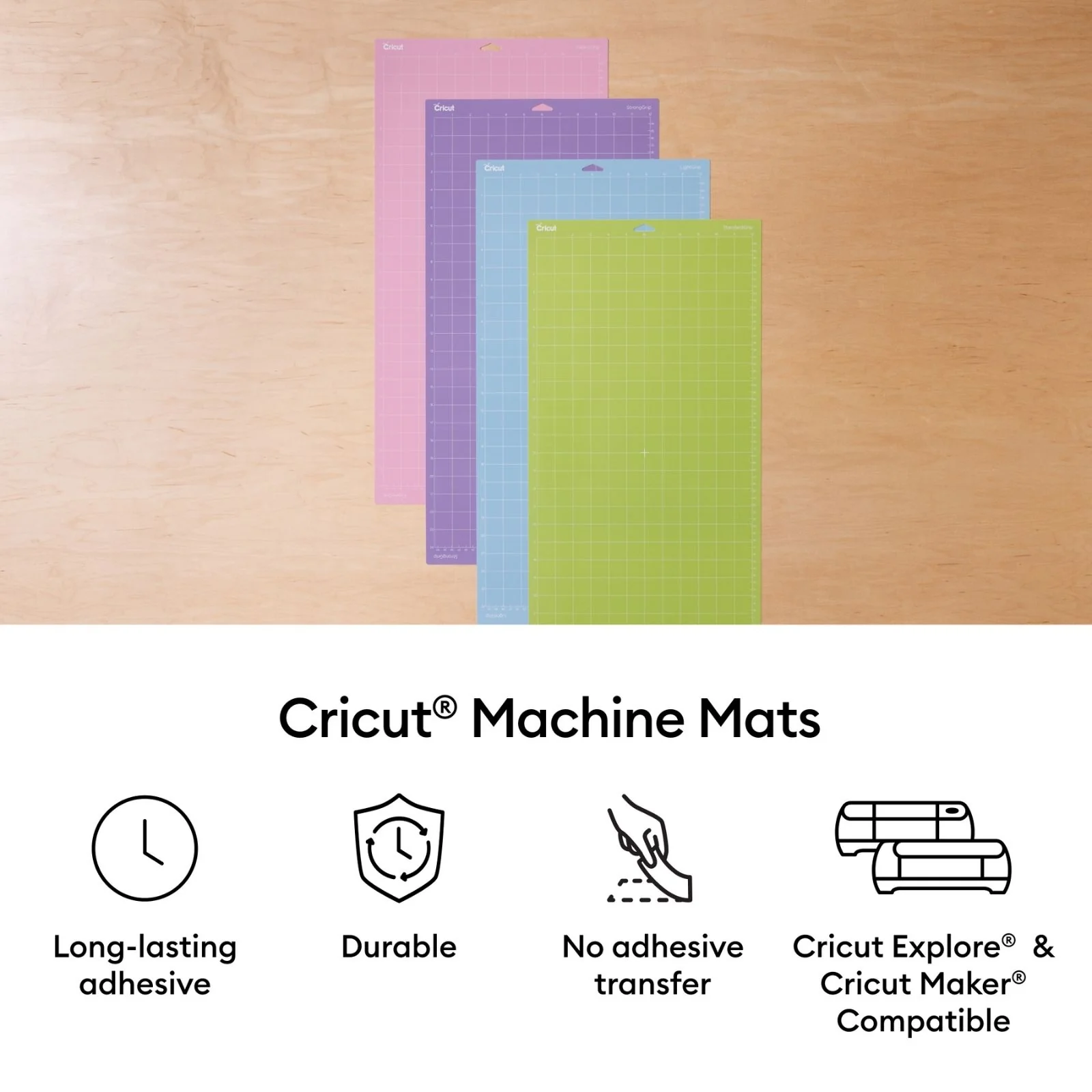 Cricut Machine Mat Variety Pack - 12 in x 24 in (4 ct) - Image 3