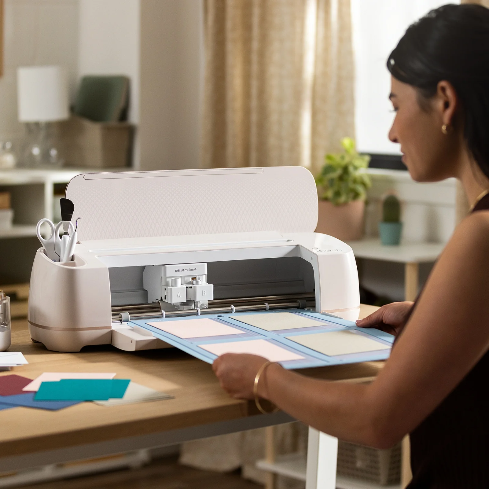 Cricut Maker 4 Ultimate Card Making Bundle with Cards Vinyl & Iron-On | DIY Greeting Card & Paper Craft Machine Sampler Kit - Image 5