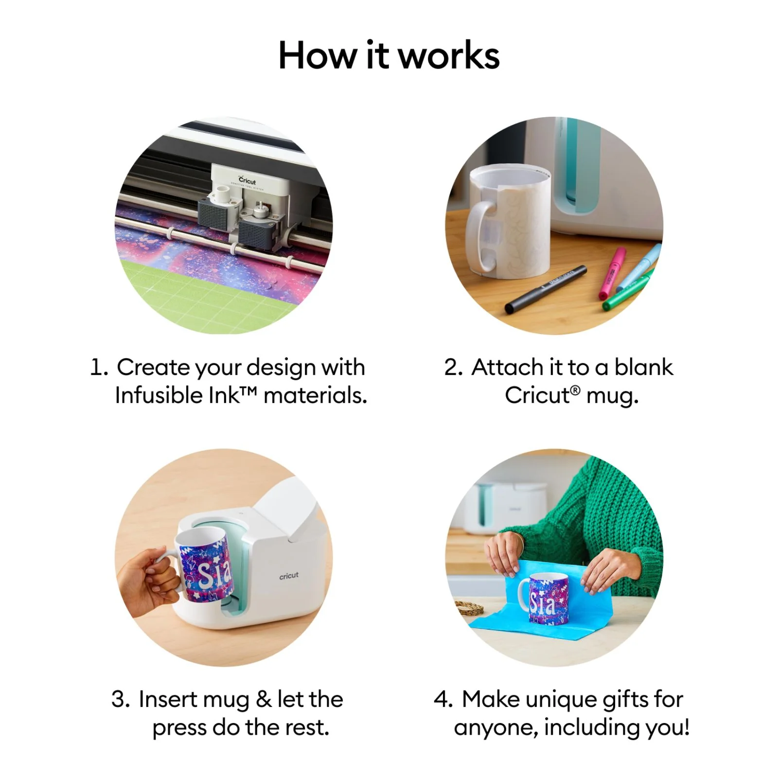 Cricut Mug Press Bundle for Custom Mugs, 12 Blanks - Image 7