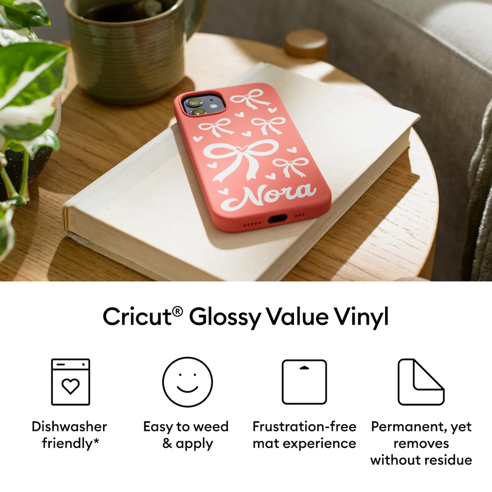 Cricut Permanent Glossy Value Vinyl - 12 in x 20 ft - Image 2