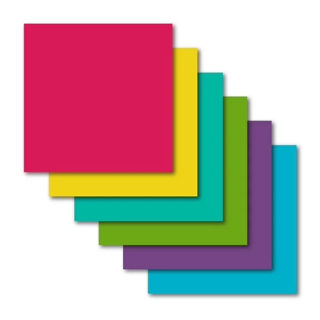 Cricut Premium Vinyl Sampler Tropical- 12" x 12", 6 Count - Damaged Package - Image 2