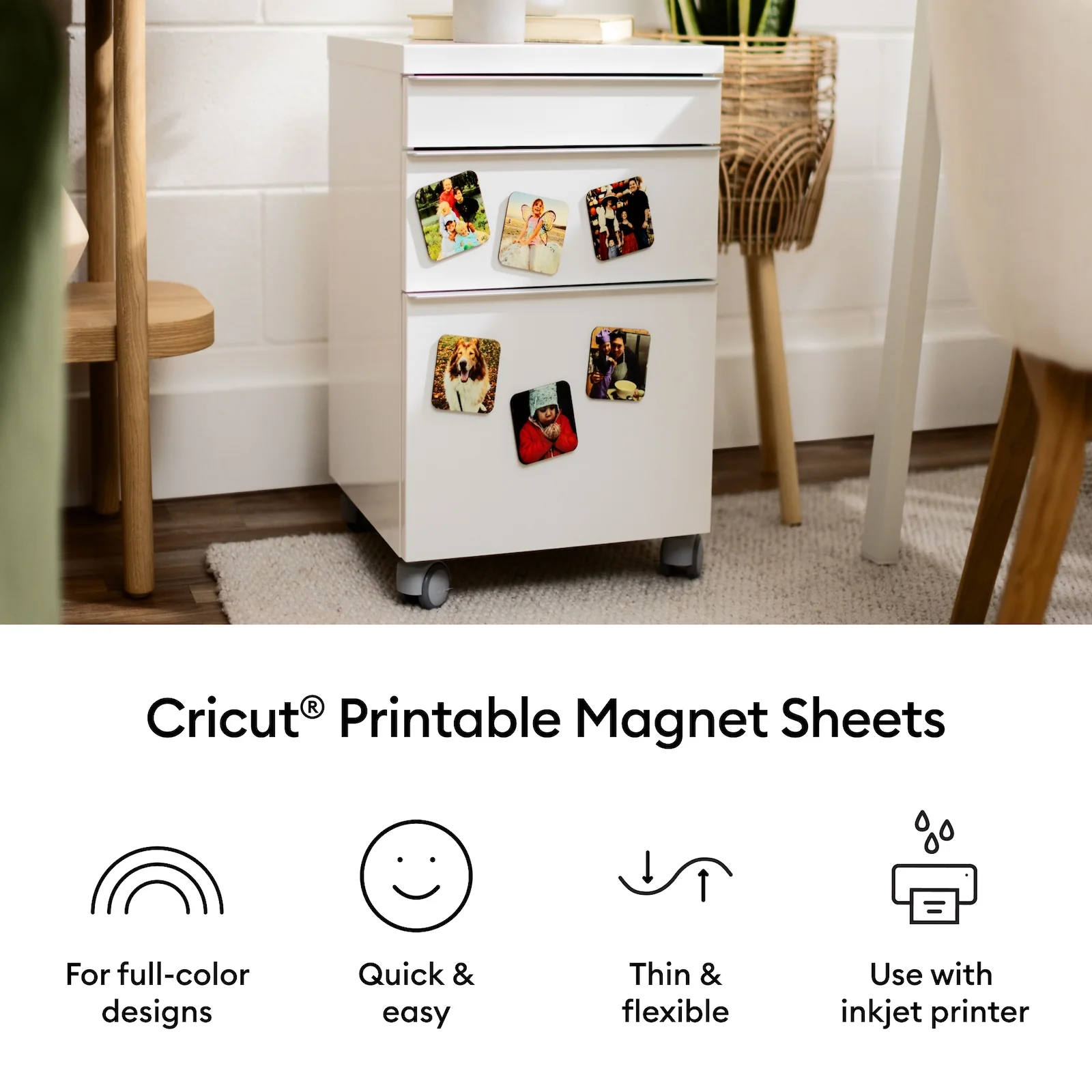 Cricut Printable Magnet Sheets - 8.5 in x 11 in (8 ct) - Image 2