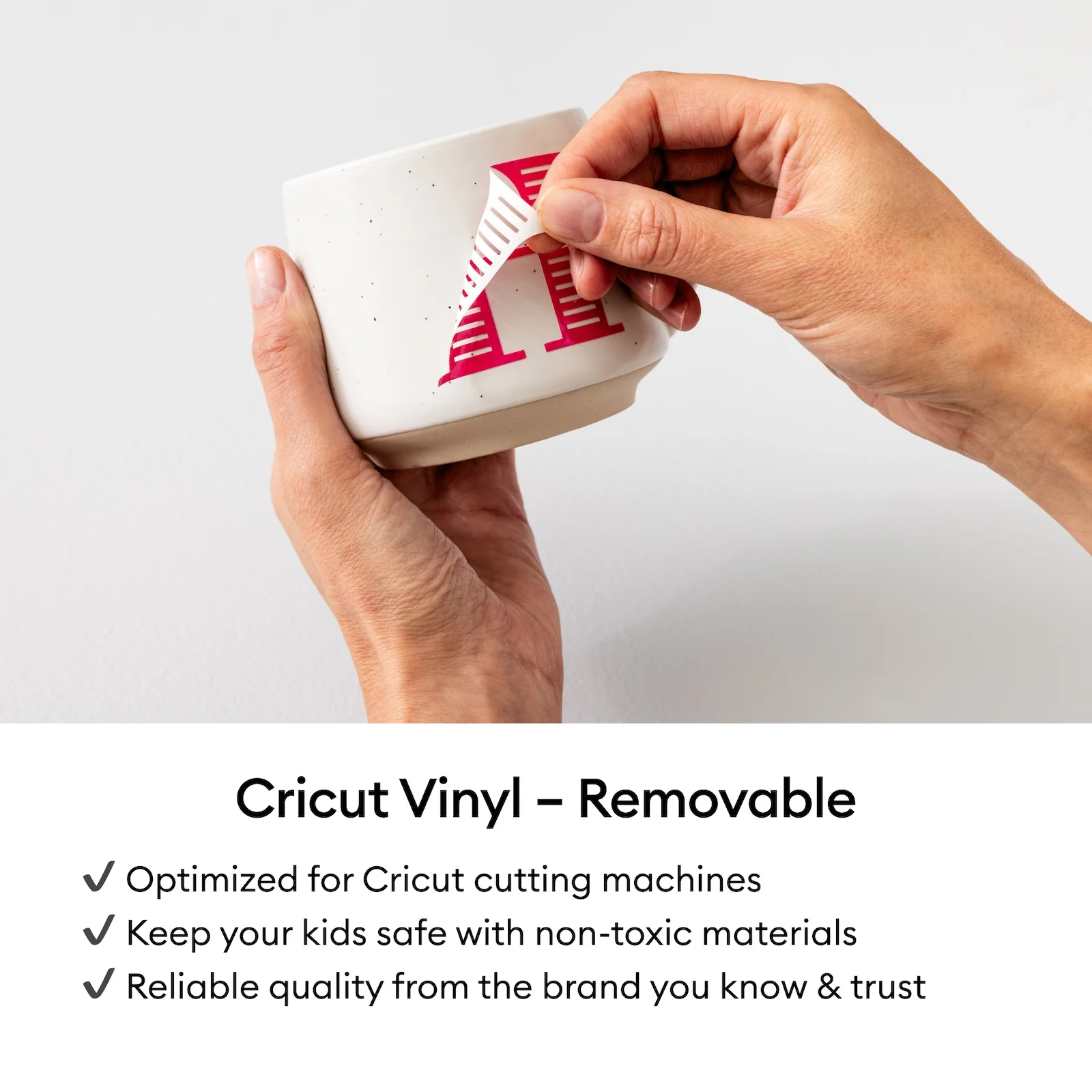 Cricut Removable Matte Value Vinyl - 12 in x 10 ft - Image 3
