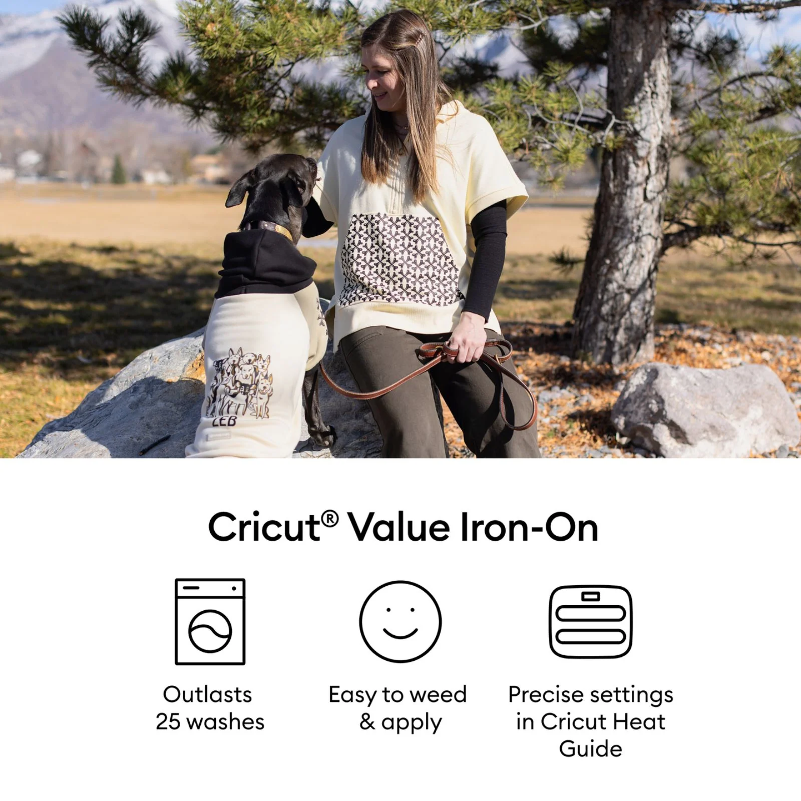 Cricut Value Iron-on Heat Transfer Vinyl - 12 in x 10 ft - Image 4