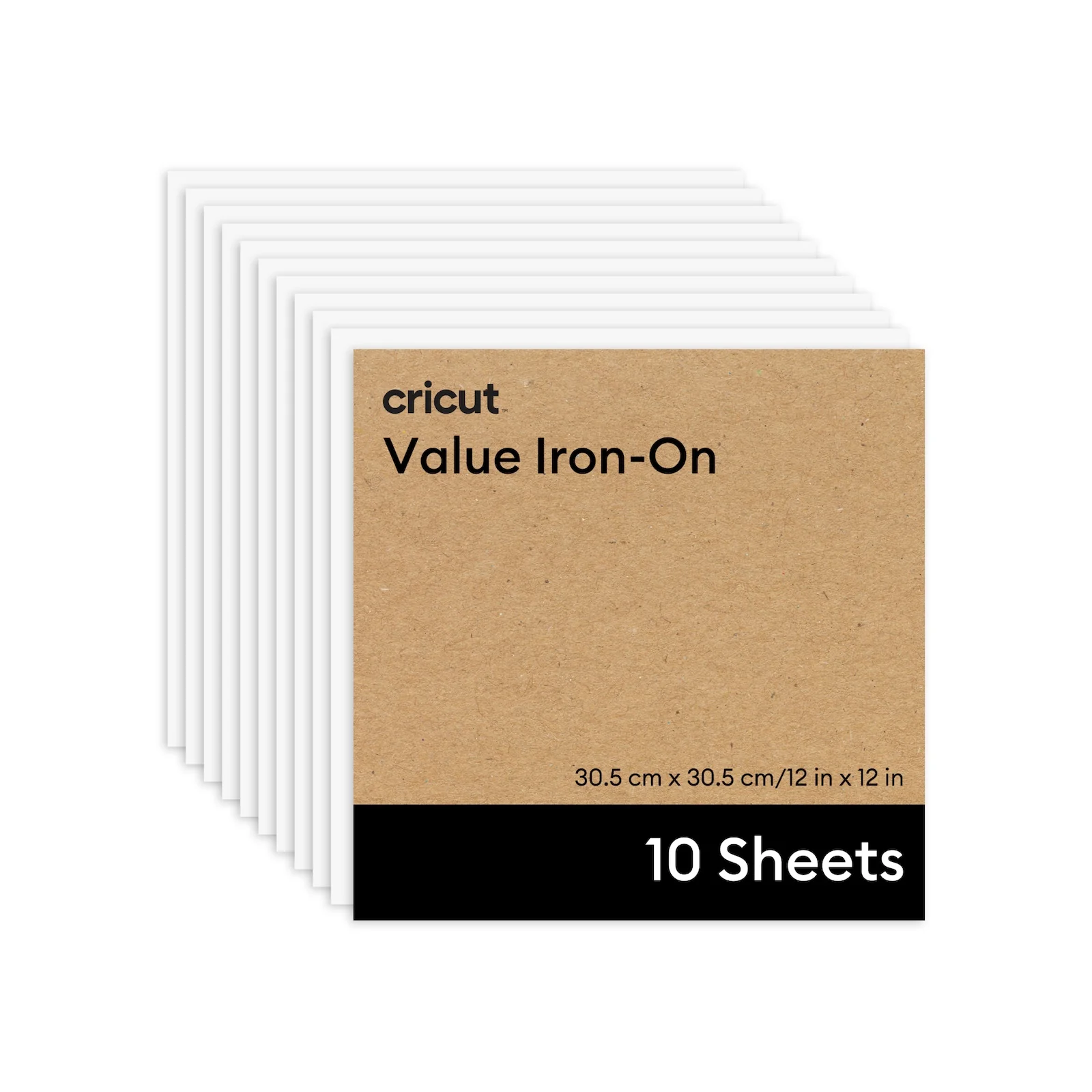 Cricut Value Iron-on Heat Transfer Vinyl Sheets - 12 in x 12 in, 10 ct - Image 8