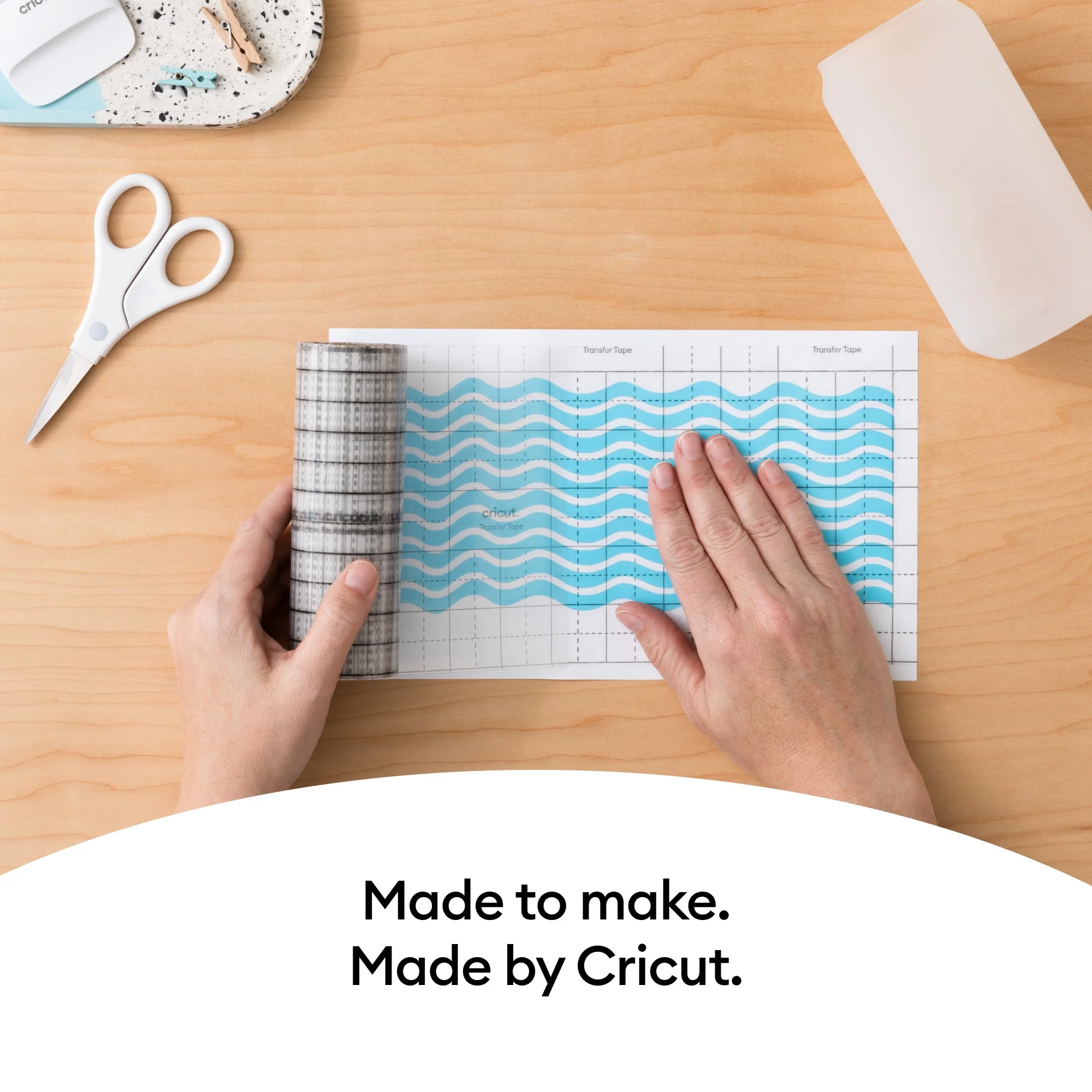 Cricut Value Transfer Tape (5.5 in x 30 ft), Transparent - Image 7