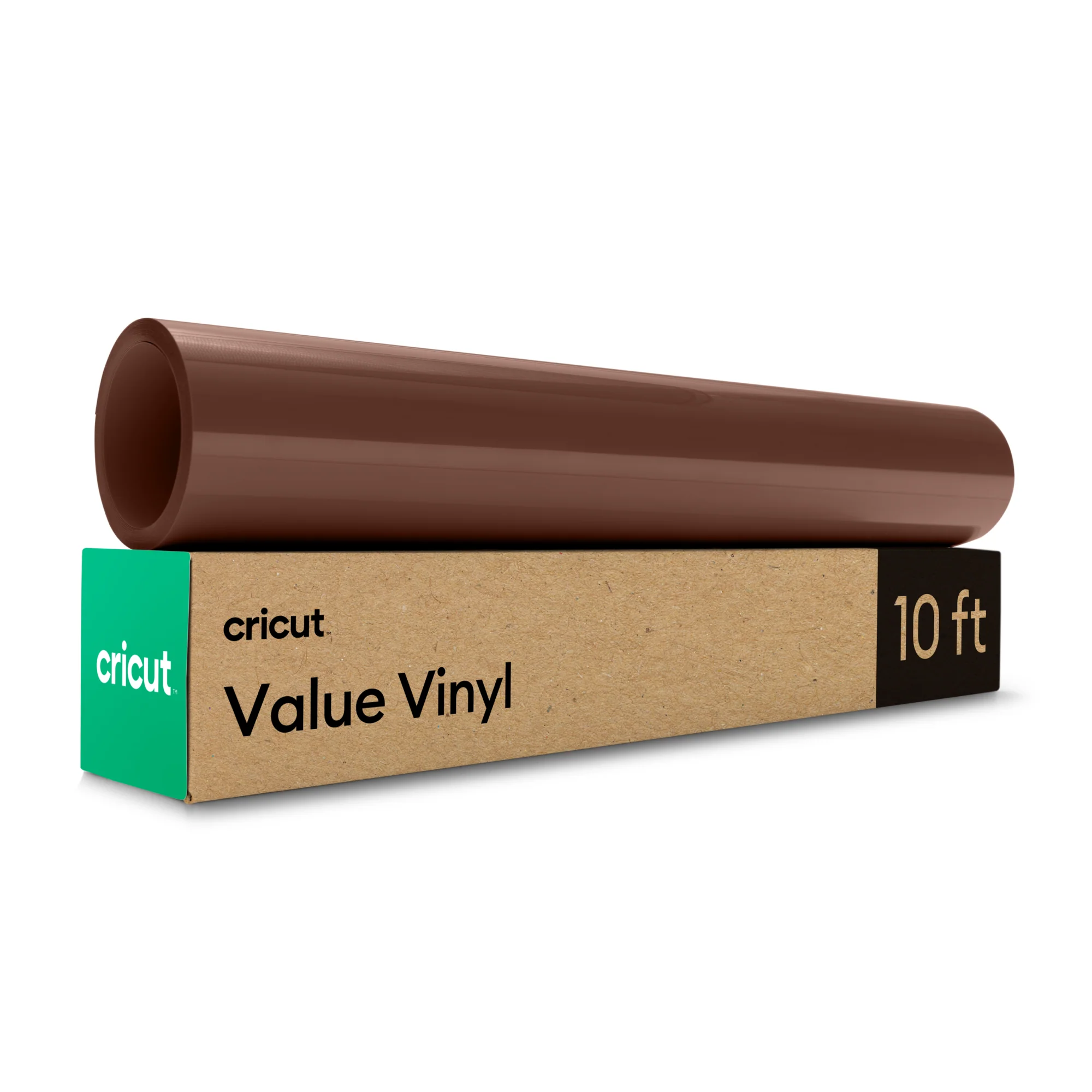 Cricut Value Vinyl (12 in x 10 ft) - Brown - Damaged Package