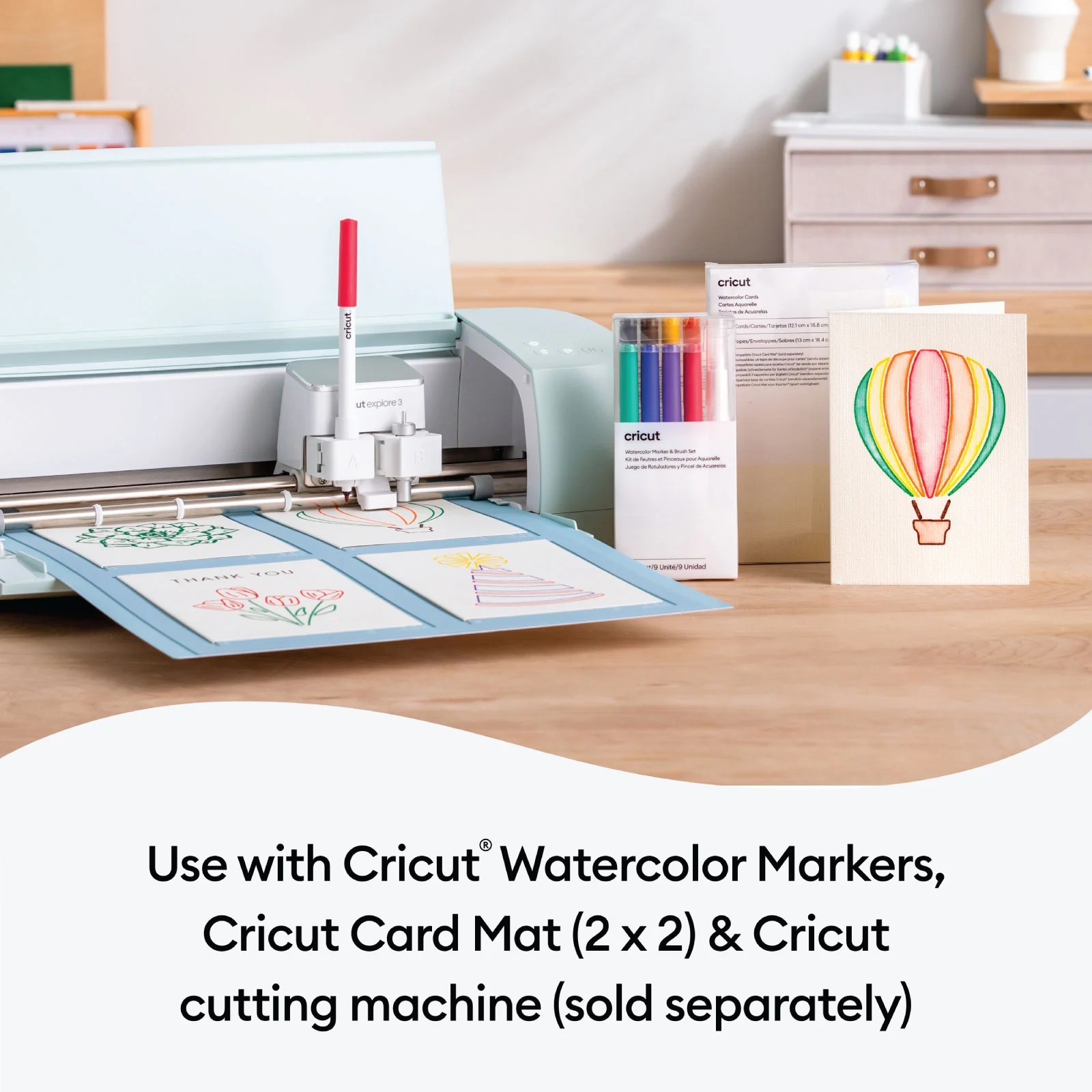 Cricut Watercolor Cards - R40, Ivory - Image 7